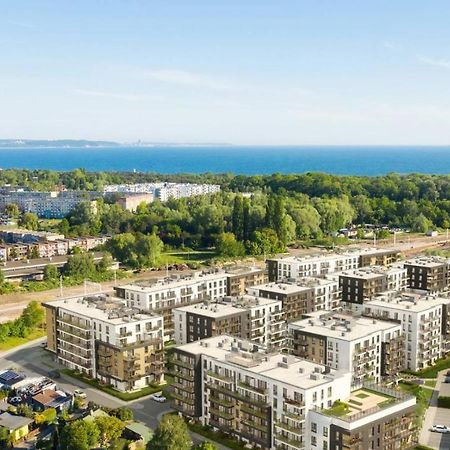 Wow Flou Przystan Letnica Apartamenty 700M Plaza Gdańsk Eksteriør billede