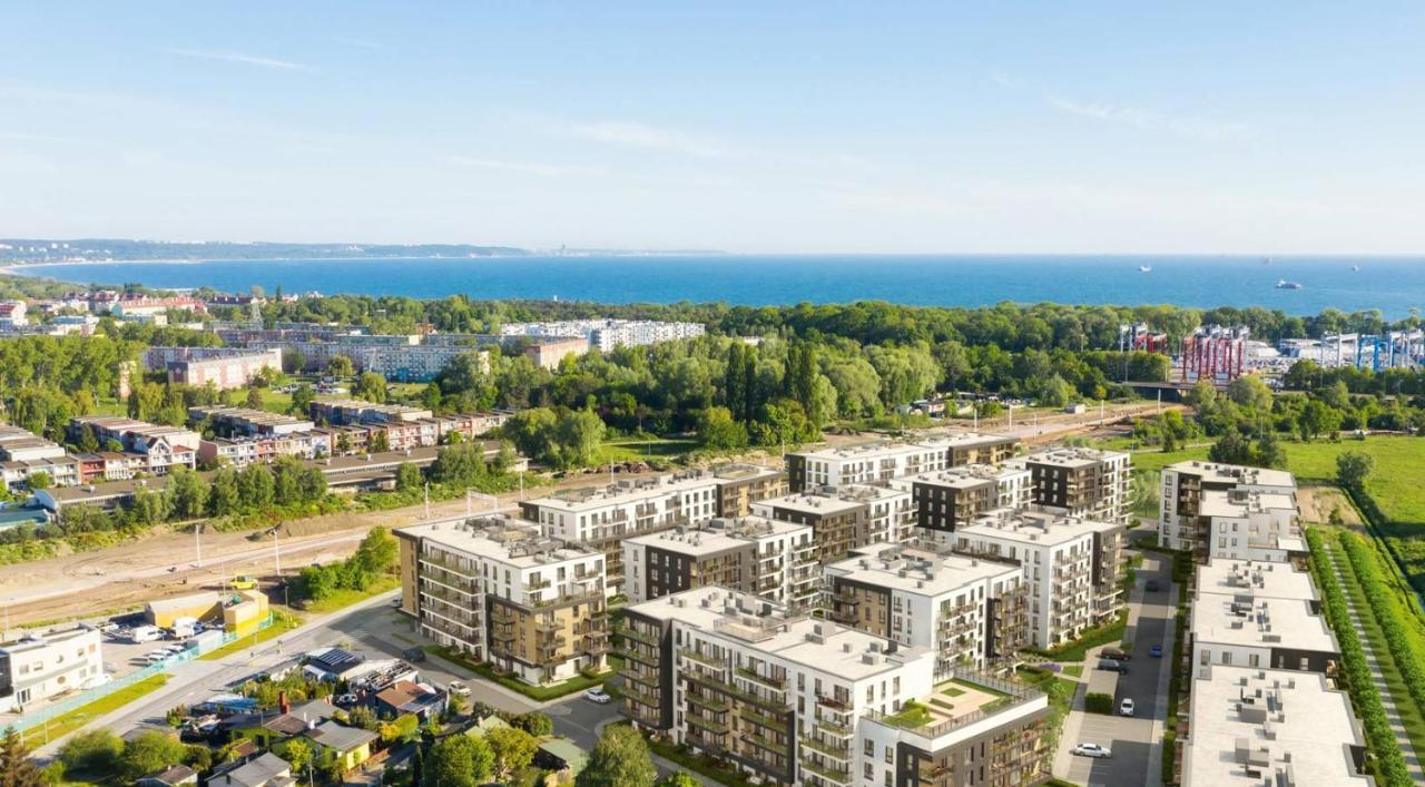 Wow Flou Przystan Letnica Apartamenty 700M Plaza Gdańsk Eksteriør billede
